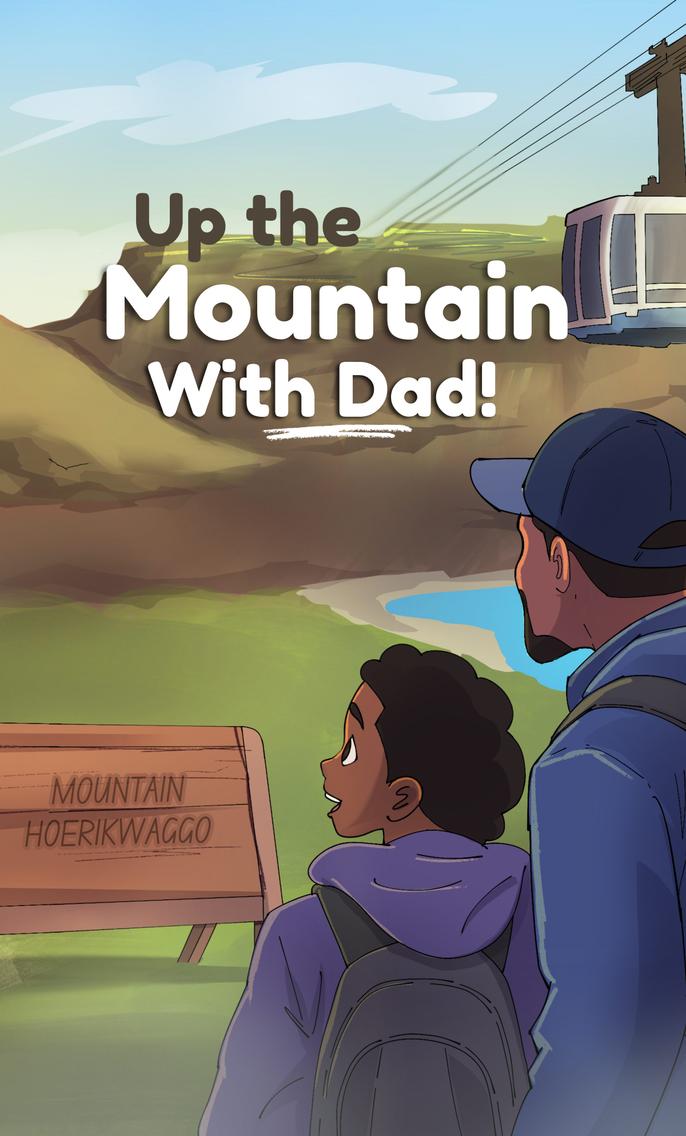 Book cover, Up the Mountain With Dad.