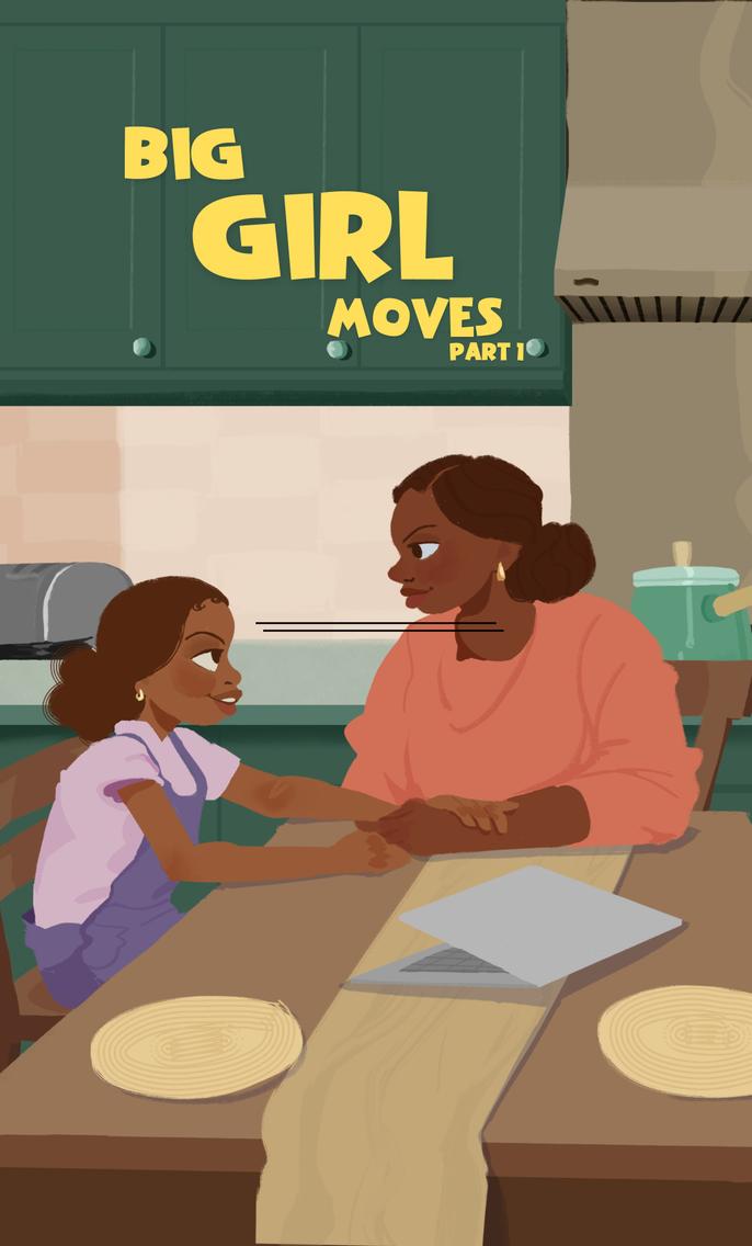 Book cover, Big Girl Moves.